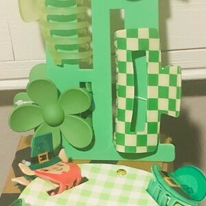 Set of St Patrick’s Day Hair Claws